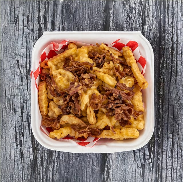 Cheese & Bacon Fries.
