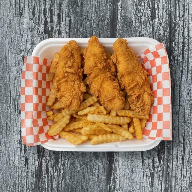 3 Tenders & Fries Combo.