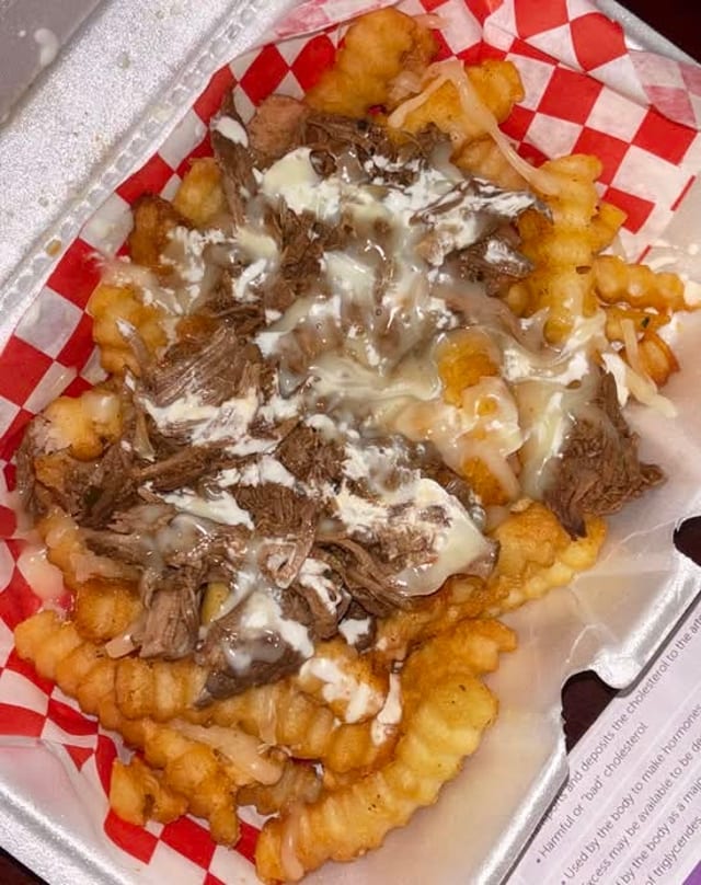 HALF Carne Asada Fries.