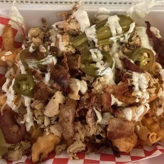 Jalapeño, Chicken, Bacon Ranch, Cheese Fries