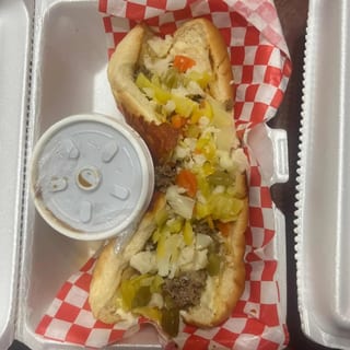 Cesar the Godfather “Italian Beef Sandwhich”