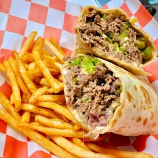 Cheesesteak Burrito